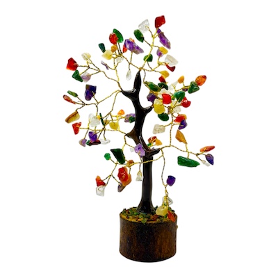 100 Bead Multi Tree Wooden Base